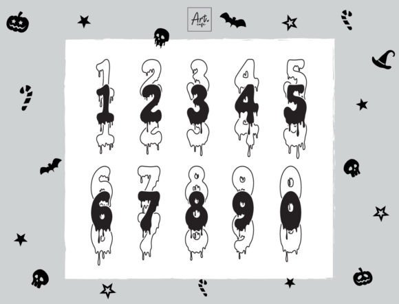 Halloween Spooky Font preview 3