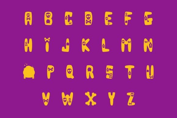 Halloween Victory Font preview 2