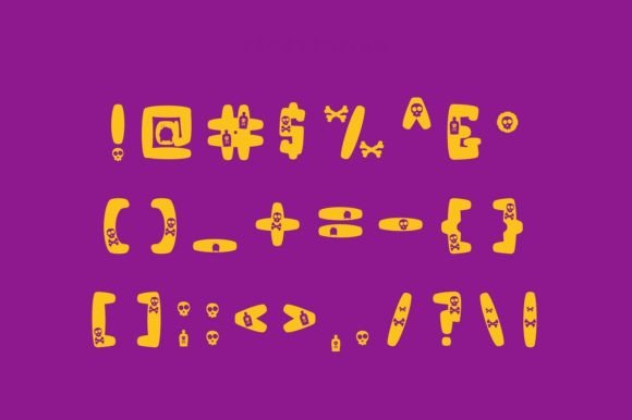 Halloween Victory Font preview 4