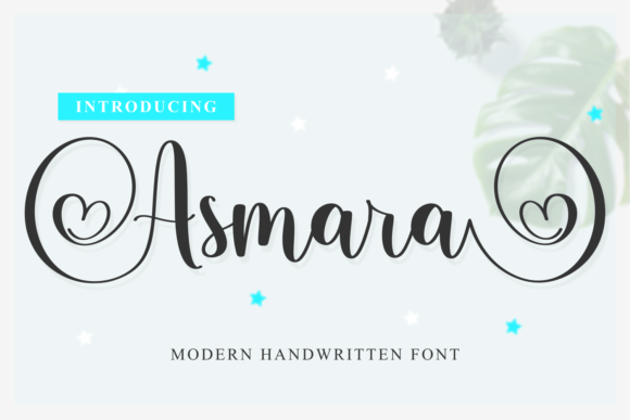 Asmara Font preview 2