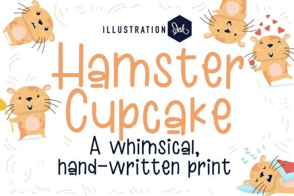 Hamster Cupcake Font