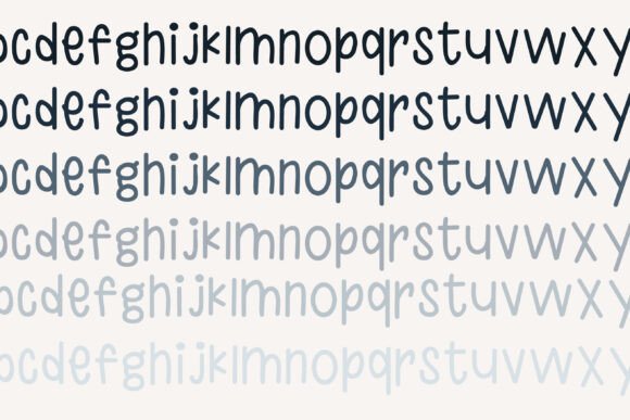 Hamster Cupcake Font preview 4