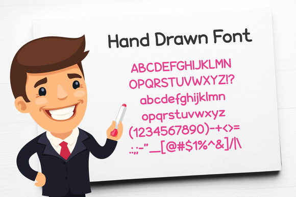 Hand Drawn Font