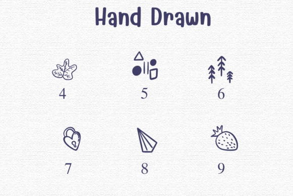 Hand Drawn Font preview 8