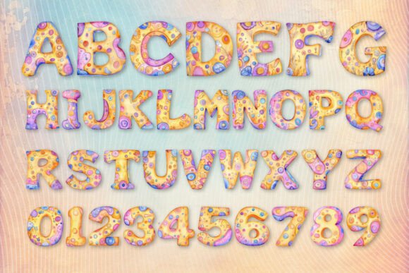Hand Drawn Beach Font preview 3