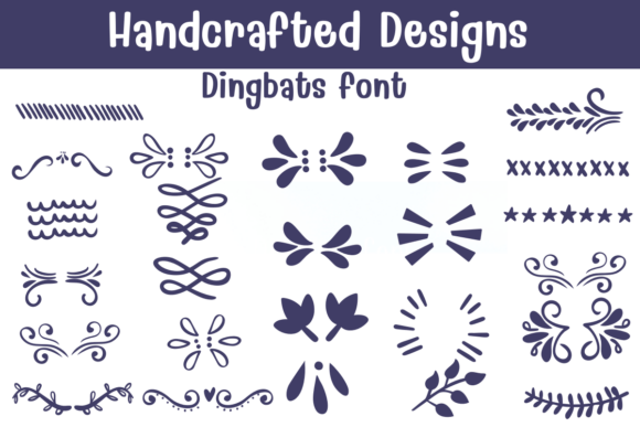 Handcrafted Designs Font