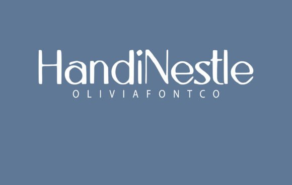 Handinestle Font preview 2