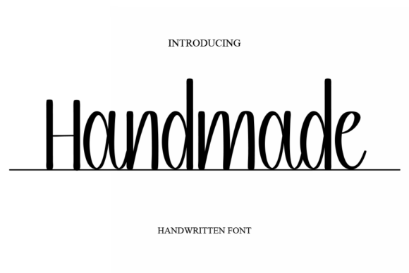 Handmade Font preview 2