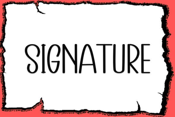 Handmade Font preview 7