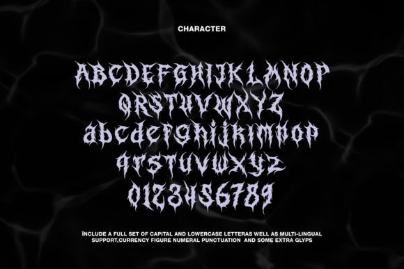 Break Gothic Font preview 2