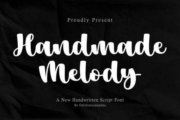 Handmade Melody Font
