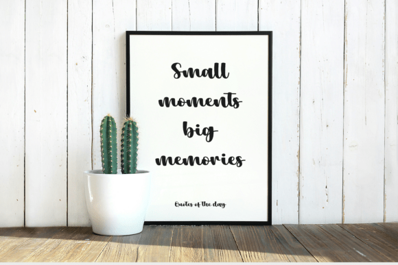 Handmade Melody Font preview 3