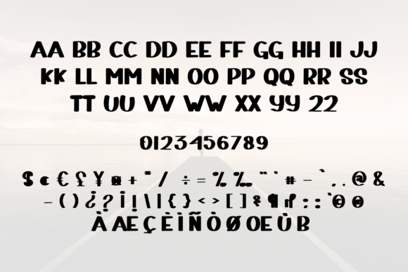 Handsome Font preview 4