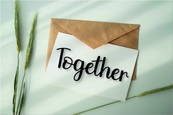 Handwriting Font preview 3
