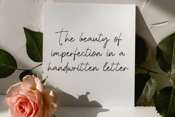 Handwriting Font preview 4