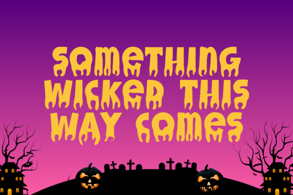 Handwriting Blood Font preview 2