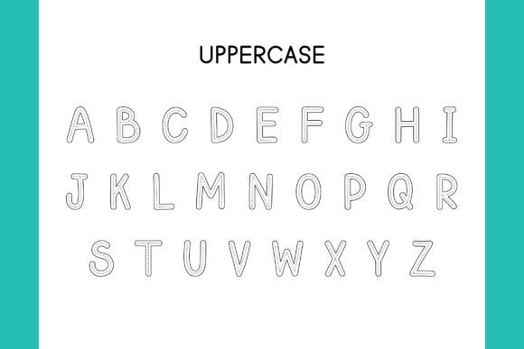 Handwriting Fun Font preview 2