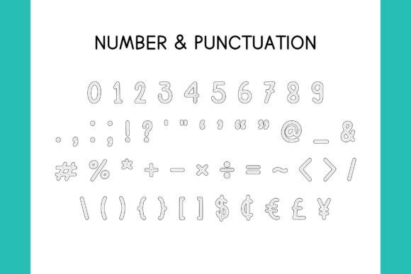 Handwriting Fun Font preview 4