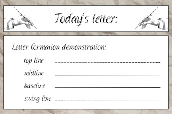 Handwriting Form Font preview 3