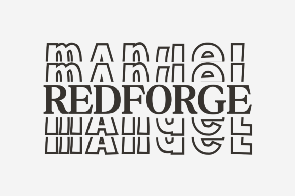 Handwriting Stacked Font preview 2