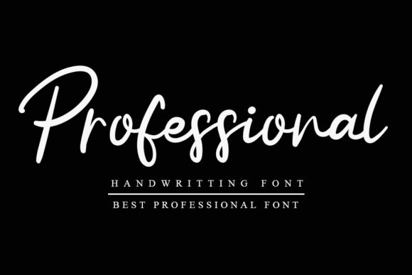 Handwritten Font preview 3