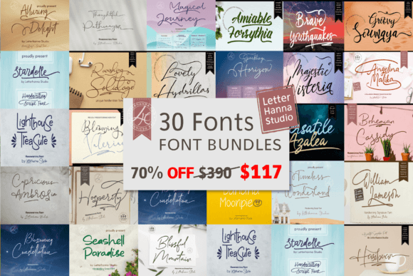 Handwritten Bundle Font