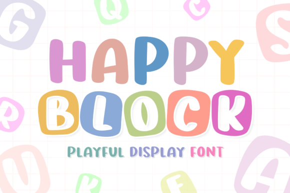 Happy Block Font