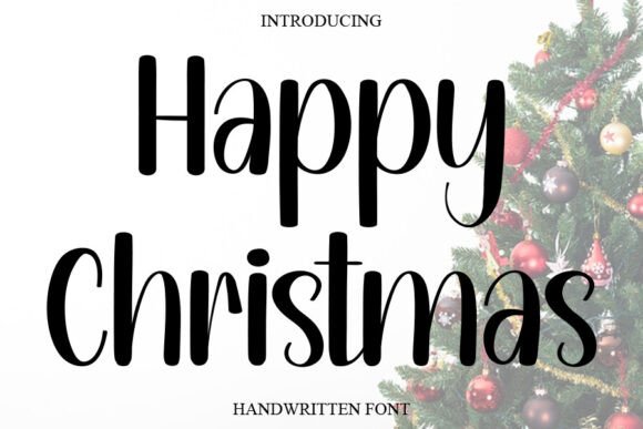 Happy Christmas Font