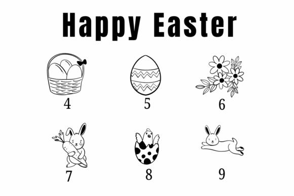 Happy Easter Font preview 8