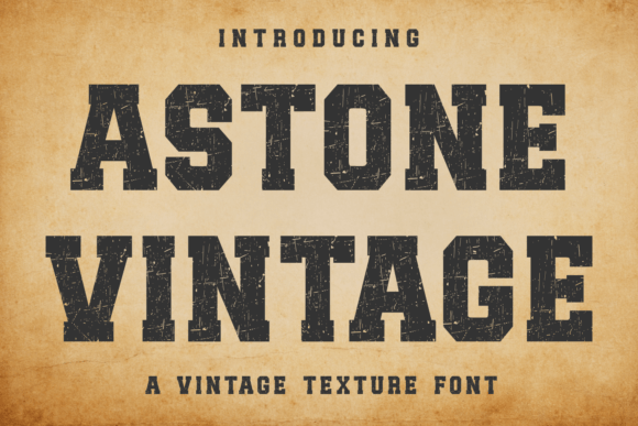 Astone Vintage Font