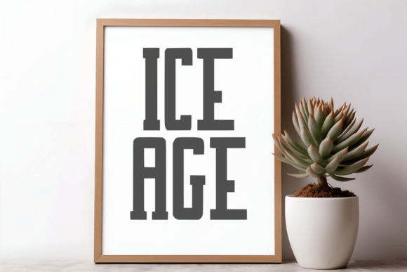 Happy Freeze Font preview 3