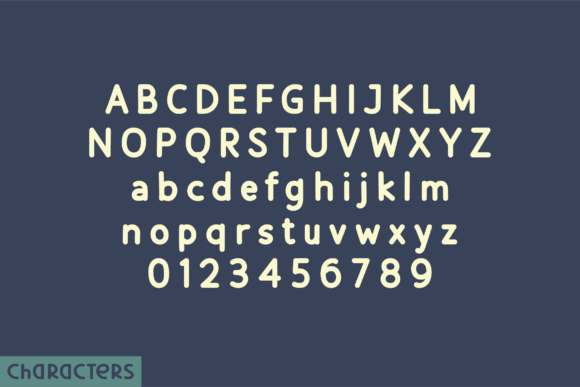 Happy Go Lucky Font preview 2