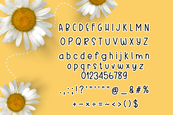 Happy Lettering Font preview 2
