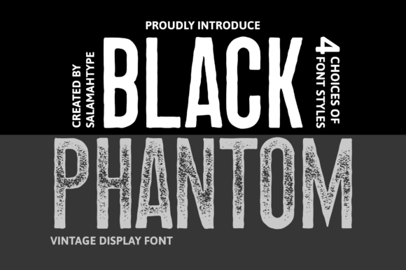 Black Phantom Font