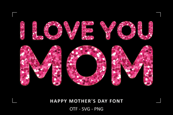 Happy Mothers Day Font preview 2