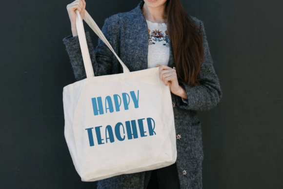Happy Teacher Day Font preview 3