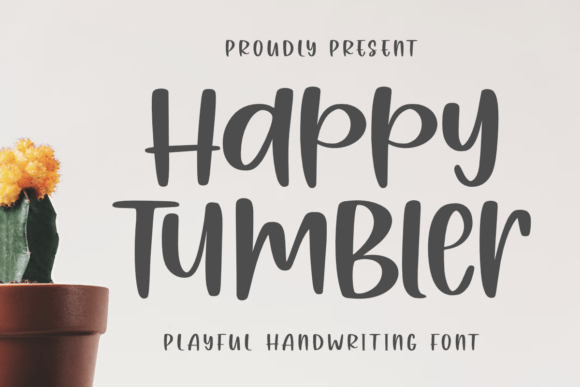 Happy Tumbler Font