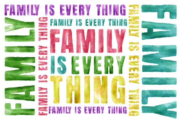 Happy Watercolor Font preview 4