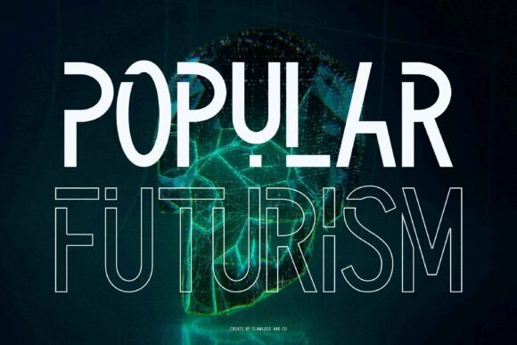 Astratura Font preview 2