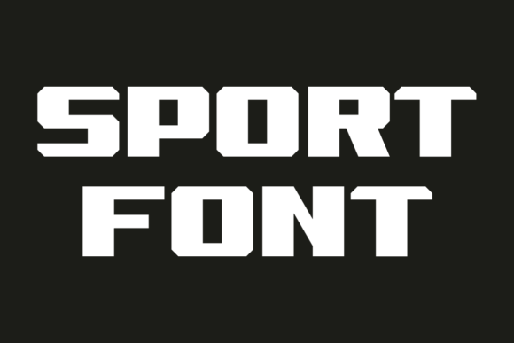 Hard Sport Font preview 2