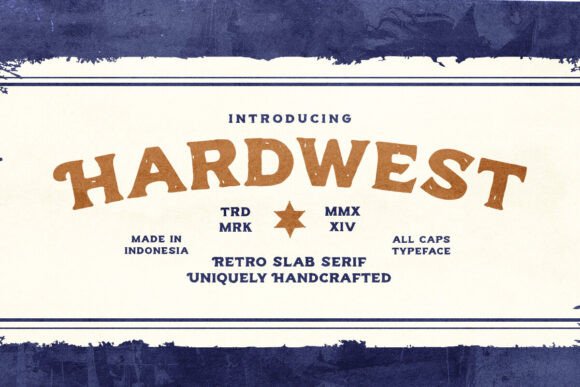 Hardwest Font