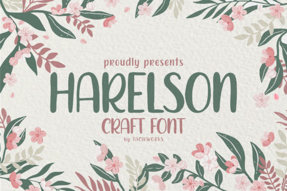 Harelson Craft Font