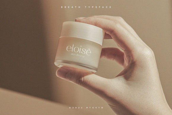 Breath Font preview 4