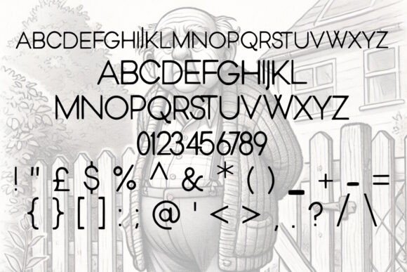 Harold Font preview 2