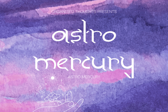 Astro Mercury Font