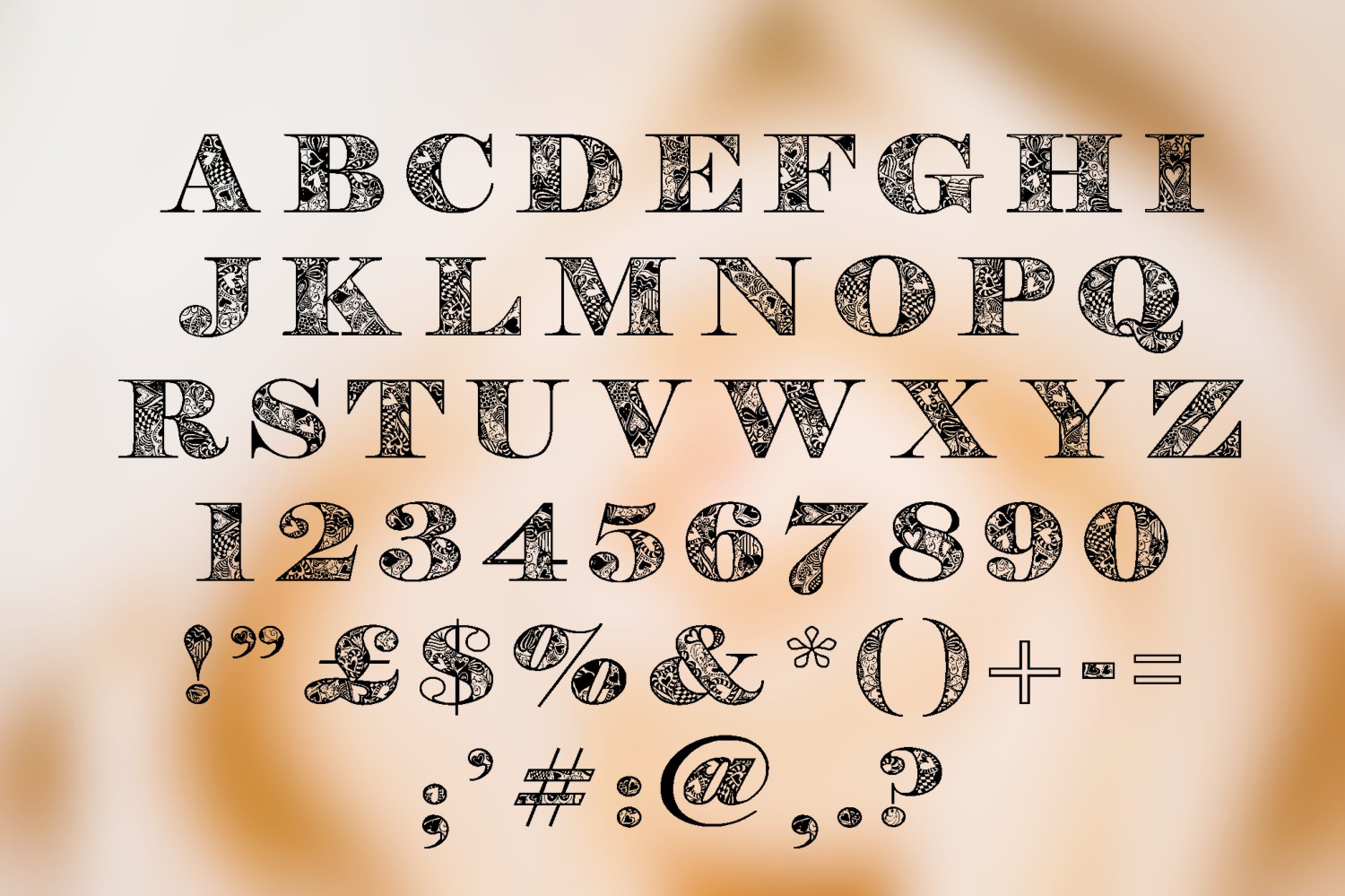 Hart Font preview 2