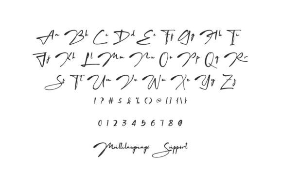 Harumjiwa Font preview 4