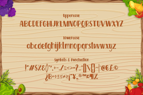 Harvest Time Font preview 2