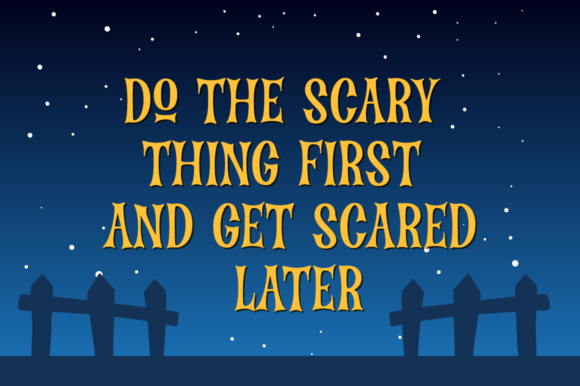 Haunted Night Font preview 2