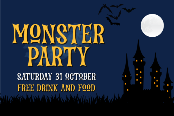 Haunted Night Font preview 3